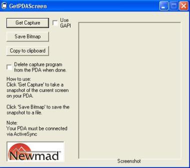 GetPdaScreen